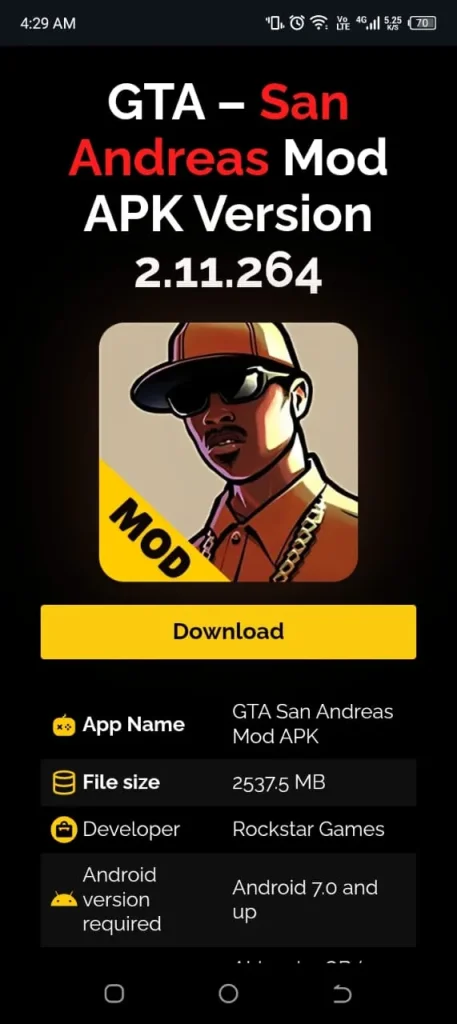 Step 2 Download GTA SA