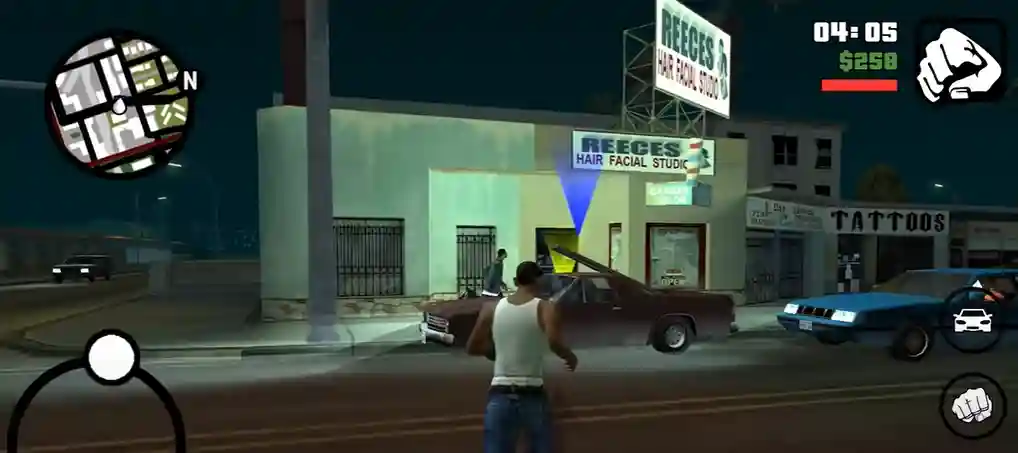 gta san andreas mod apk gameplay 1